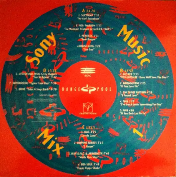 SUPERCAT / NEG' MARRON / MENELIK A.O - Sony Music Mix 1 - Disque 33T x 2