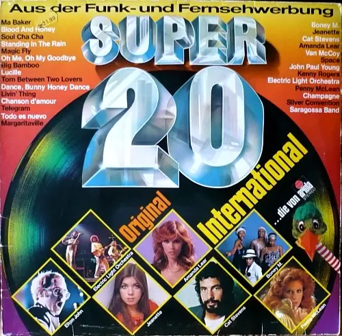 BONEY M., JEANETTE, CAT STEVENS A.O. - Super 20 International - LP