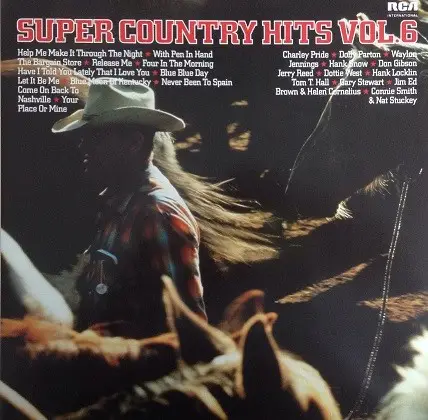 CHARLEY PRIDE, DON GIBSON - Super Country Hits Vol. 6 - LP