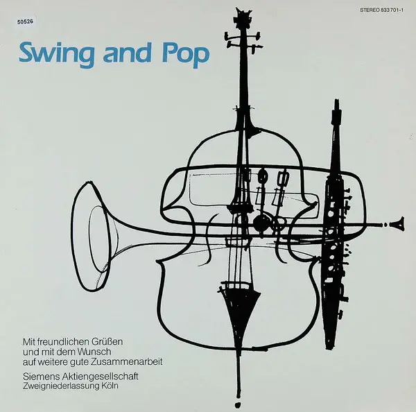 HEINZ ROGG, PHIL CARMEN, CHRIS REA A.O. - Swing And Pop - LP