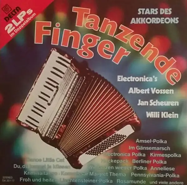 ALBERT VOSSEN, JAN SCHEUREN, WILLIAM KLEIN, A.O., - Tanzende Finger - Disque 33T x 2