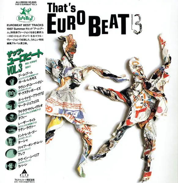 ALEPH, LABAN, TASHA, A.O. - That's Eurobeat Vol. 3 (OBI + INSERT) - Disque 33T