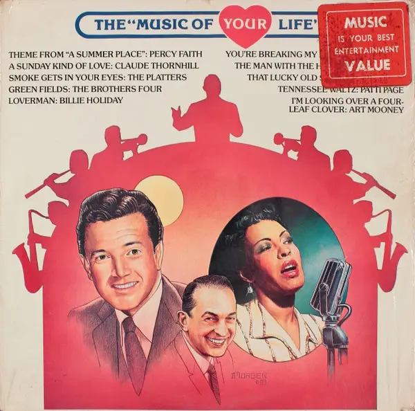 BILLIE HOLIDAY, VIC DAMONE, THE PLATTERS A.O. - The ''Music Of Your Life'' (STILL SEALED) - Disque 33T