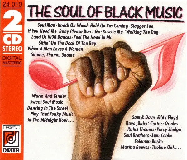 SAM & DAVE / MARTHA REEVES / SAM COOKE A.O. - The Soul Of Black Music - Disque CD x 2