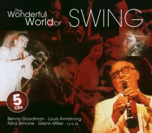 BENNY GOODMAN, LOUIS ARMSTRONG, NINA SIMONE - The Wonderful World Of Swing - CD x 5
