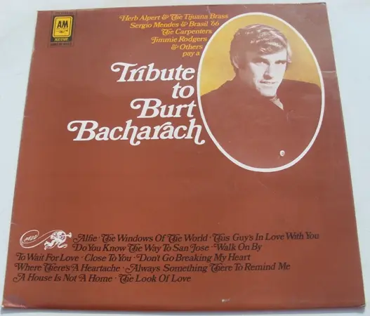 HERB ALPERT & THE TIJUANA BRASS / SERGIO MENDES & BRASIL '66 / A.O. - Tribute To Burt Bacharach - LP