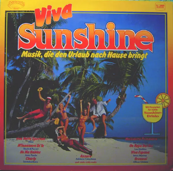 ALICE, ADRIANO CELENTANO A.O. - Viva Sunshine - LP