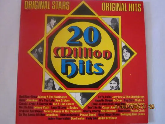 JOAN BAEZ, PETULA CLARK A.O. - 20 Million Hits - Disque 33T