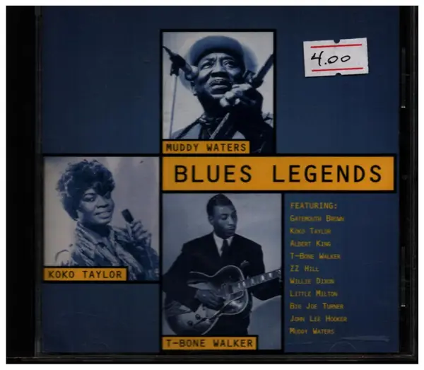 GATEMOUTH BROWN, KOKO TAYLOR, ALBERT KING A.O. - Blues Legends - Disque CD