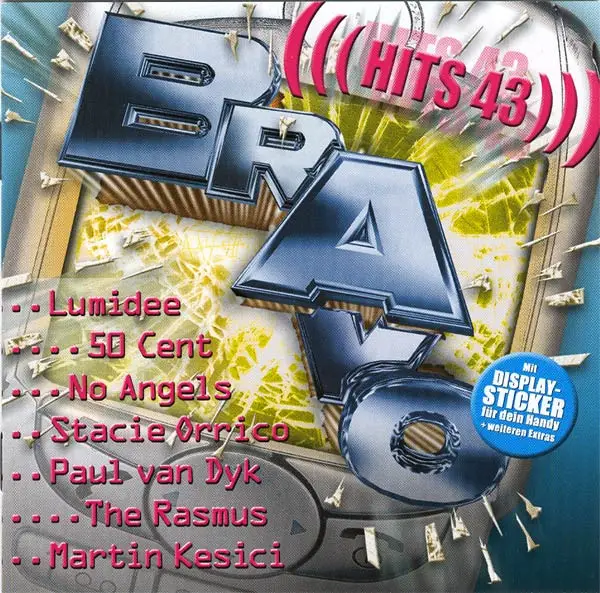 50 CENT, LUMIDEE, SONIQUE A.O. - Bravo Hits 43 - Disque CD x 2