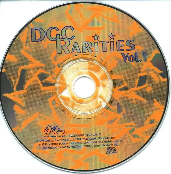 Dgc rarities: vol.1 by Nirvana, Beck, Sonic Youth, Hole, Sloan, CD with ...