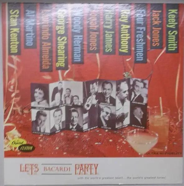 FOUR FRESHMEN, AL MARTINO, A.O. - Lets Bacardi Party - LP