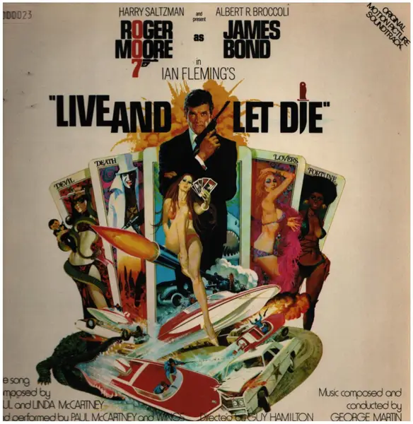 SOUNDTRACK - 007 - Live And Let Die - Disque 33T
