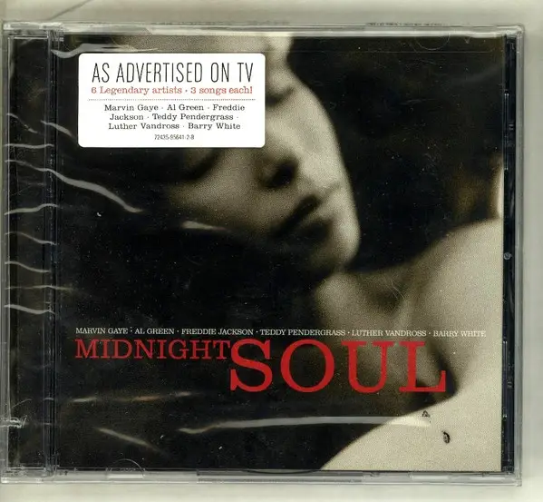 BARRY WHITE, MARVIN GAYE, AL GREEN A.O. - Midnight Soul - Disque CD