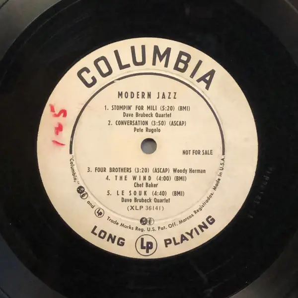 CHEF BAKER, PETE RUGOLO, WOODY HERMAN - Modern Jazz (MONO) - Disque 33T