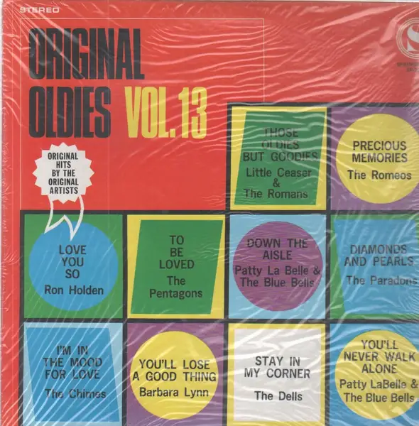 PATTI LABELLE, THE DELLS, RON HOLDEN A.O. - Original Oldies Vol. 13 - LP