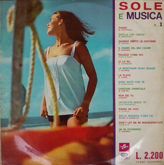 RIKY MAIOCCHI / CLAUDE CIARI / PAKI & PAKI A.O. - Sole E Musica N°1 - Disque 33T