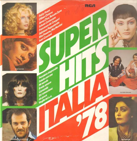 PATTY PRAVO, OLIVER ONIONS, ANNA OXA A.O. - Superhits Italia '78 - LP