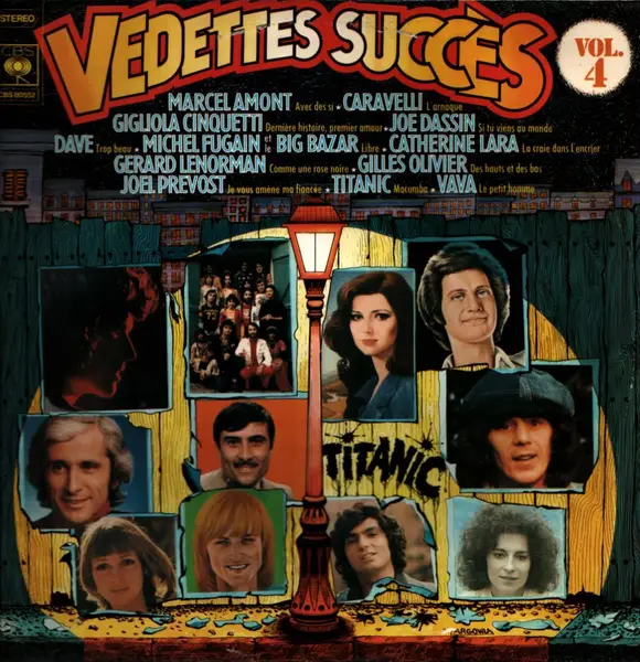 DAVE, GIGLIOLA CINQUETTI, JOËL PRÉVOST - Vedettes Succès Vol. 4 - LP