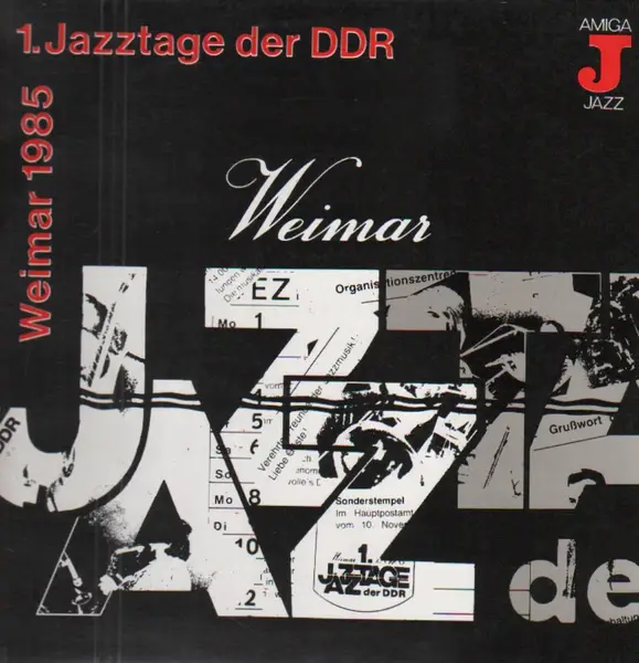 HELMUT SACHSE, UWE KROPINSKI, KONRAD BAUER... - 1. Jazztage der DDR Weimar - LP