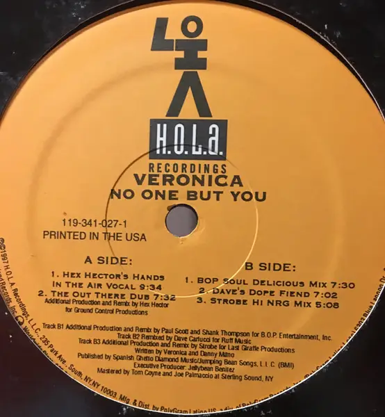 VERONICA - No One But You - Disque Maxi x 1