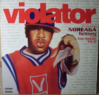 3 FEATURING NOREAGA - Grimey - 12 inch 45 rpm