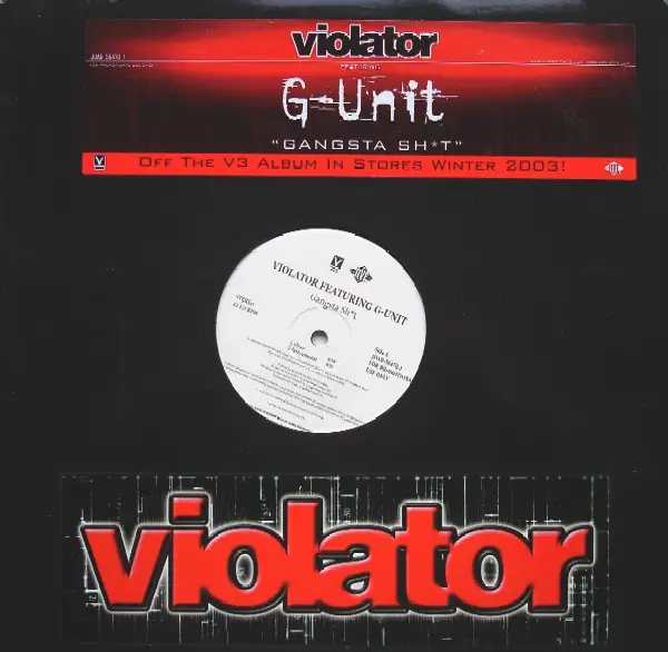 3 FEATURING G-UNIT - Gangsta Sh*t - 12 inch 45 rpm