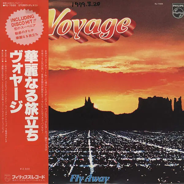 VOYAGE - Fly Away (OBI, INSERT) - Disque 33T
