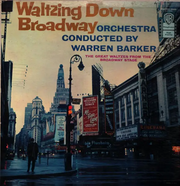WARREN BARKER - Waltzing Down Broadway (MONO) - Disque 33T