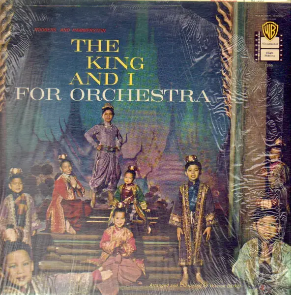 WARREN BARKER - The King And I For Orchestra - Disque 33T
