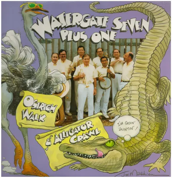 WATERGATE SEVEN + ONE - Ostrich Walk & Alligator Crawl - LP