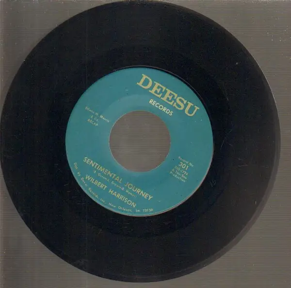 WILBERT HARRISON - Clementine / Sentimental Journey - Disque 45T x 1