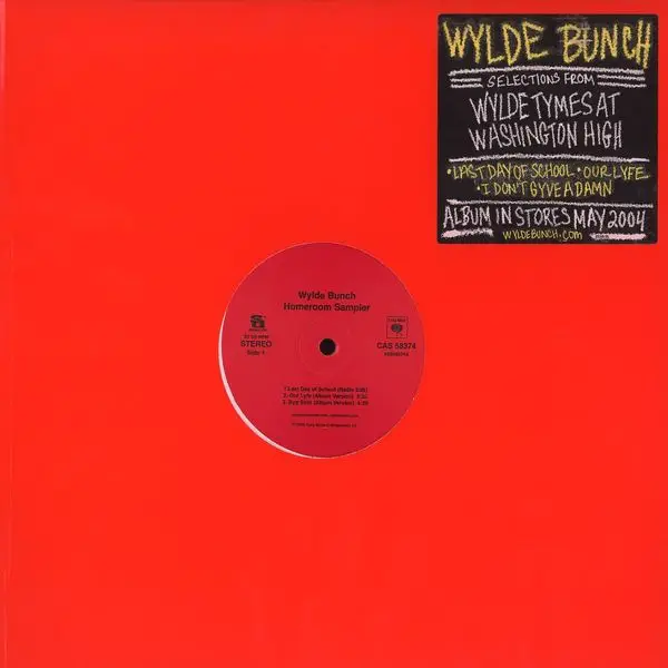 WYLDE BUNCH - Homeroom Sampler - 12 inch 45 rpm
