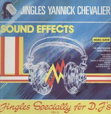 DJ TOOLS, YANNICK CHEVALIER - Sound Effects / Jingles Vol.6 - Disque 33T x 2