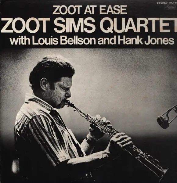 ZOOT SIMS QUARTET - Zoot At Ease - Disque 33T