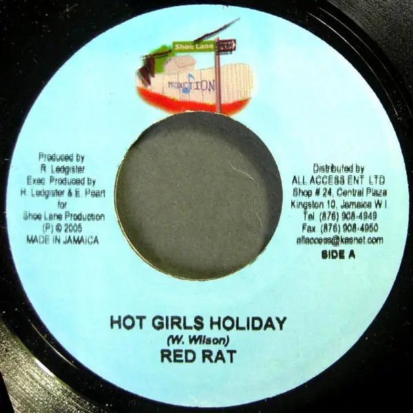 ZUMJAY / RED RAT - Bad Mind / Hot Girls Holiday - 7inch x 1