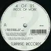 12inch Vinyl Single - 4 Of Us - Piece Of Work