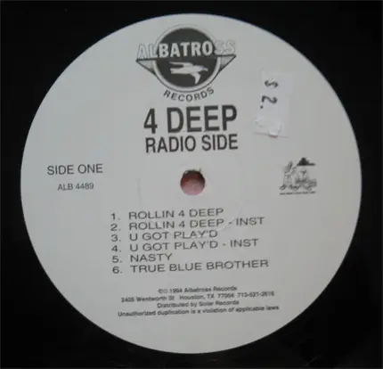 4 Deep - Rollin 4 Deep