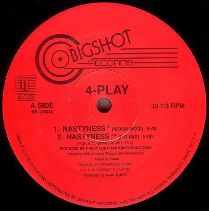 4 Play - Nastyness / Feel The Music