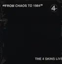 LP - 4 Skins - From Chaos To 1984 - Red Vinyl, Poster