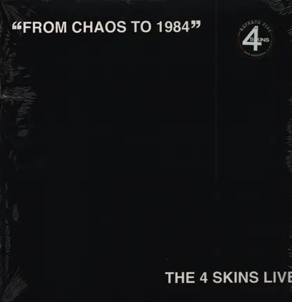 4 Skins - From Chaos To 1984 (The 4 Skins Live)