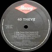 12inch Vinyl Single - 40 Thevz - Tennis Shoe Pimpin - Still Sealed