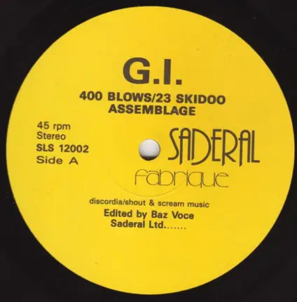 400 Blows & 23 Skidoo - 400 Blows / 23 Skidoo Assemblage