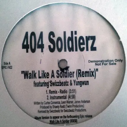 404 Soldierz - Walk Like A Soldier (Remix)