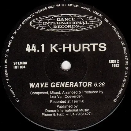 44.1 K-Hurts - Dissolution / Wave Generator