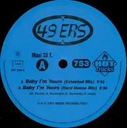 12inch Vinyl Single - 49Ers - Baby I'm Yours