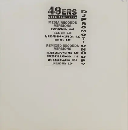 49ers - Keep Your Love