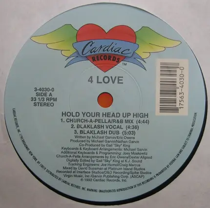 4 Love - Hold Your Head Up High