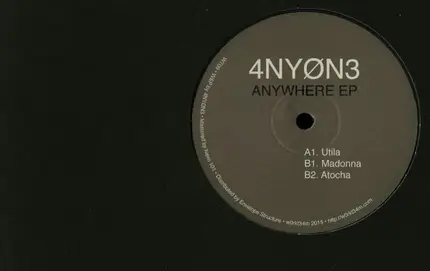 4nyøn3 - Anywhere EP