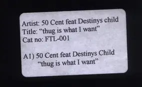 50 Cent - THUG IS WHAT I WANT